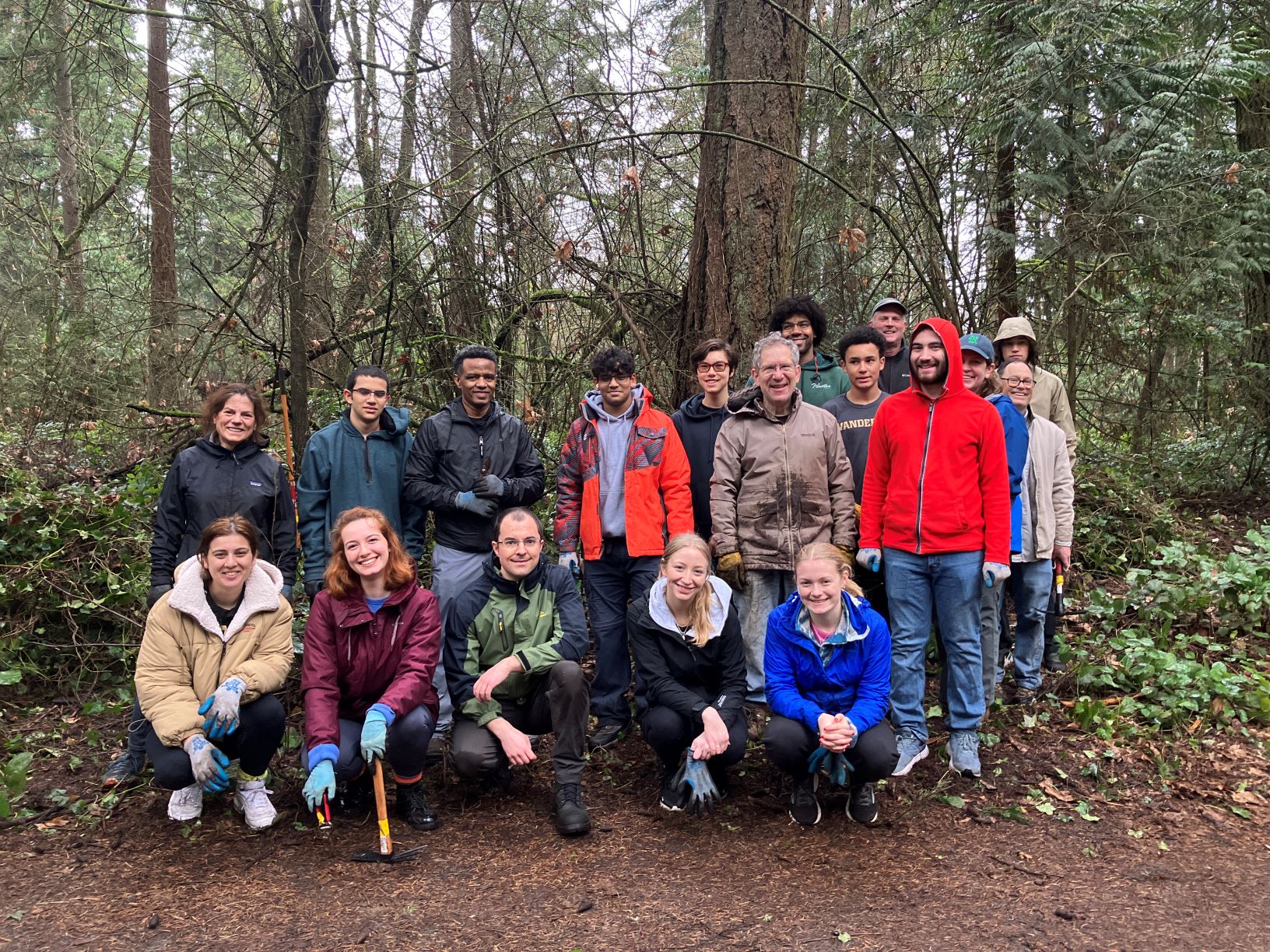 Restoration Event Pioneer Park Mercer Island, Washington