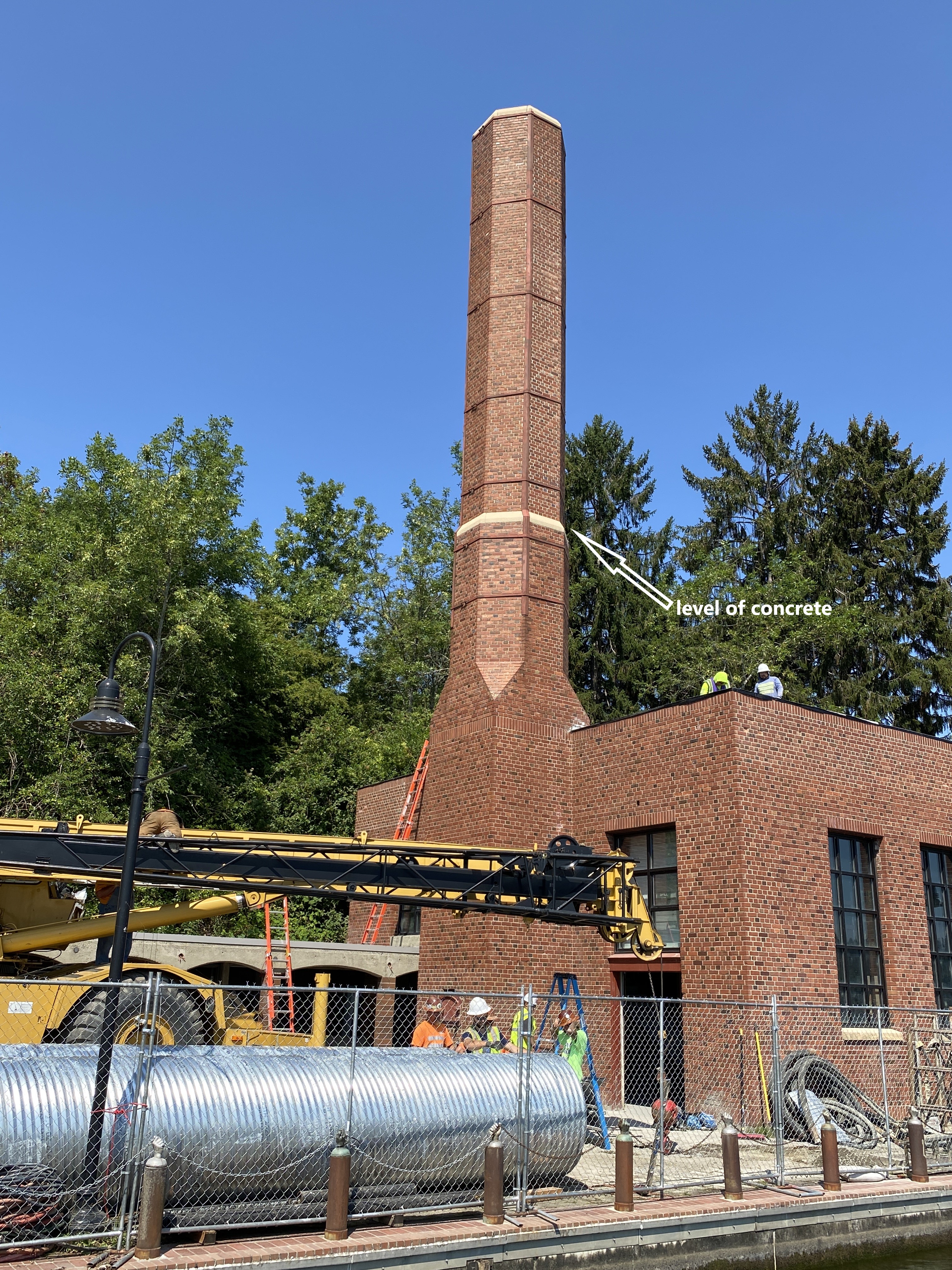 2.	current level of concrete