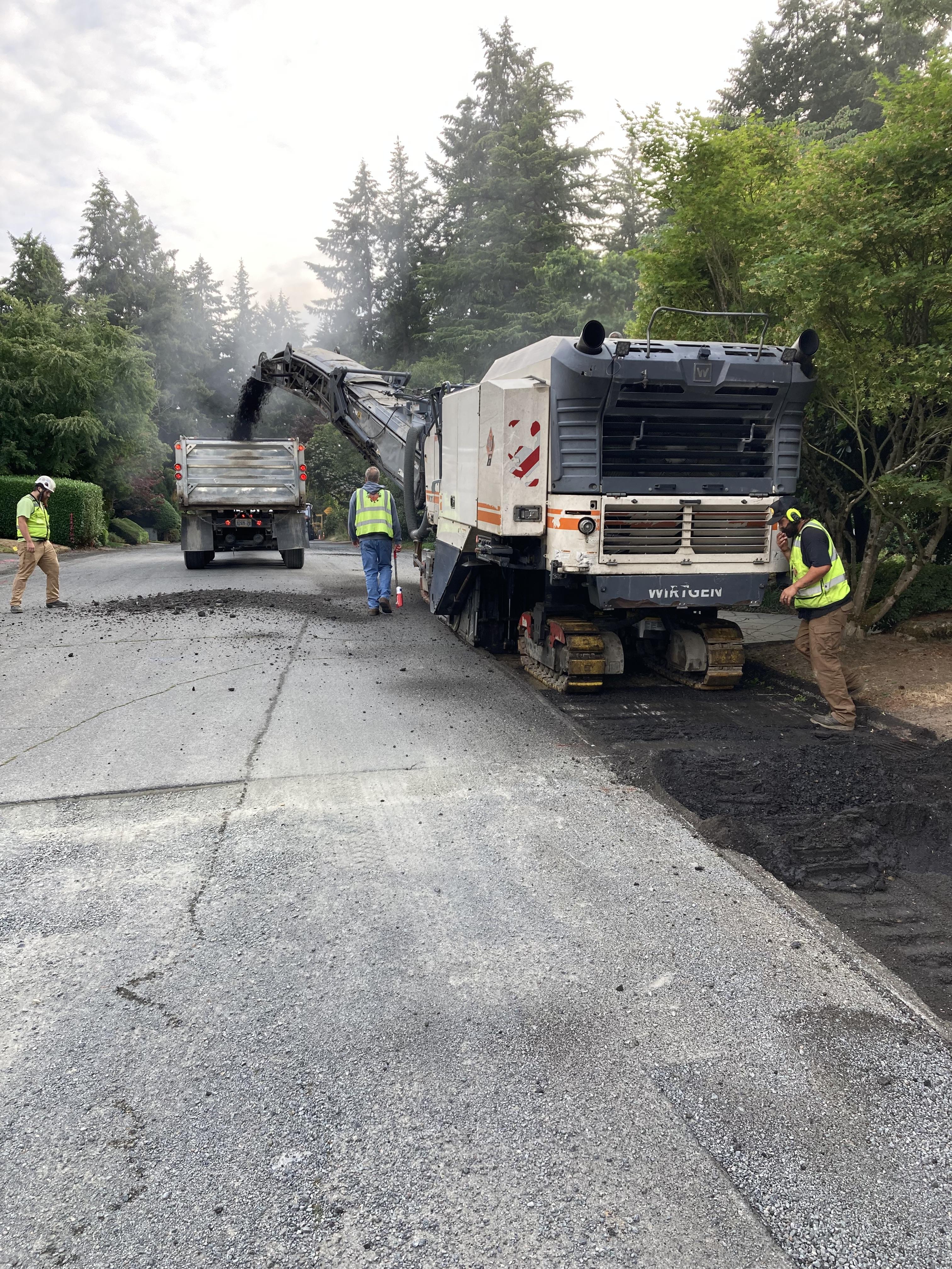 Island Point Pavement Removal