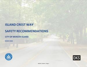 Island Crest Way Safety Recommendations Memo Now Available on Let’s Talk