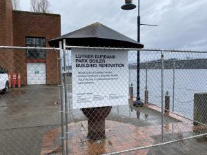 Boiler building area closure