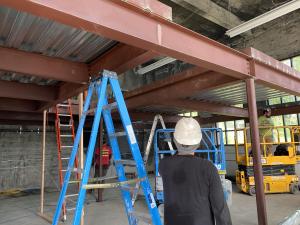 1.	installing mezzanine decking