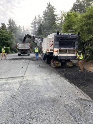Island Point Pavement Removal