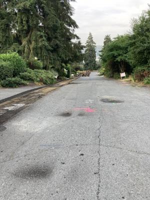 Partially Milled Street