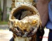 Clogged Sewer Pipe