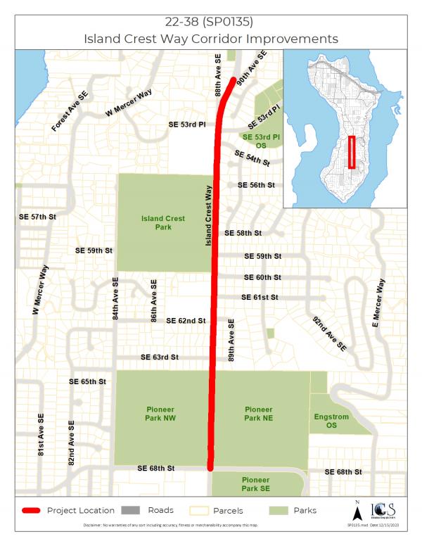 Island Crest Way Corridor Improvements Mercer Island, Washington