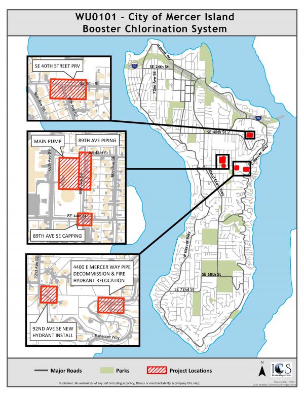 Various Locations on Mercer Island