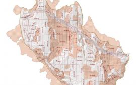 Mercer Island Seismic Hazard Assessment Map