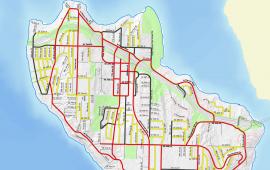 Mercer Island Snow Removal Route 2019-2020