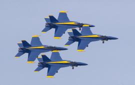 Blue Angels courtesy of Seattle Times