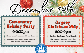 Community Holiday Party Calendar Cover Community Holiday Party Calendar Cover