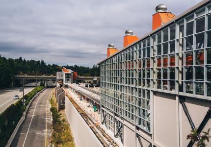 Sound Transit Light Rail Station