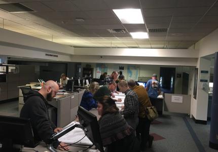 Customer Service Counter