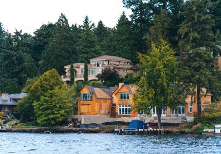 Waterfront home