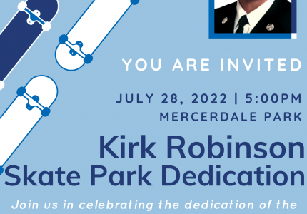 Kirk Robinson Skate Park Dedication