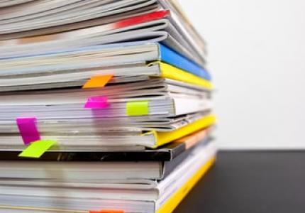 stack of documents