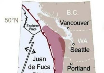 PNW Earthquake Map