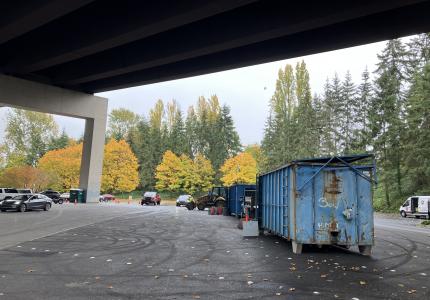 Recycle Event at MI Boat Launch