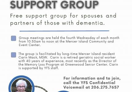 Senior Support Group Flyer