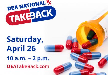 DEA Drug Take Back Day - April 2025 DEA Logo