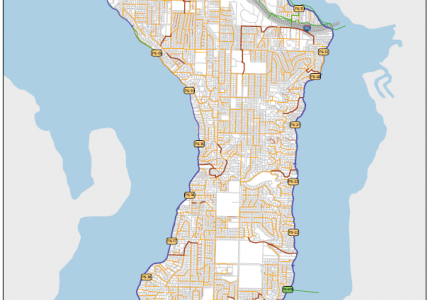 General Sewer Plan Update Map