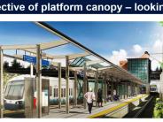 Perspective of Platform Canopy