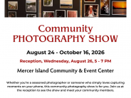 Mercer Island Gallery - Community Photography Show