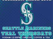 Community Coffee Celebrates Mariners Opening Day - Teal Thursday!