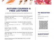 OSHER Fall Courses