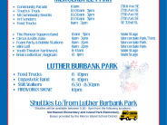 Schedule of Events