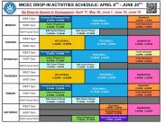 Drop-In Sprots Schedule - April 6-June 20