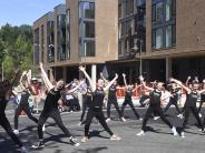 Dancers in parade