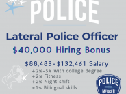 PD Hiring Poster