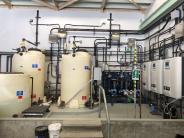 A picture of sodium hypochlorite generation