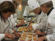 2013 delegation attending cooking school in Thonon Les Bains