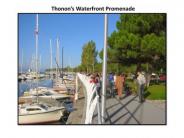 Thonon's Waterfront Promenade