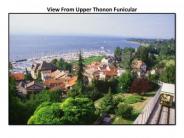 View from Upper Thonon Funicular