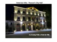 Hotel de Ville: Thonon's City Hall at night