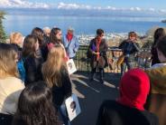 Photos from the most recent student exchange trip to Thonon les Bains, in February, 2019.