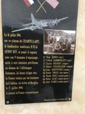 It was here in 1944 that an American B17 bomber crash-landed. It’s crew survived and escaped to Switzerland with the help of the