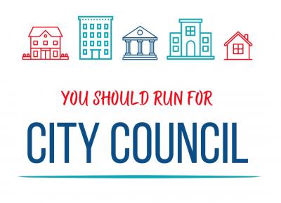 You should run for City Council