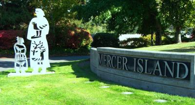 Mercer Island Gateway Sign