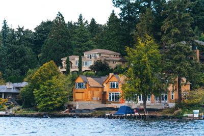 Waterfront home