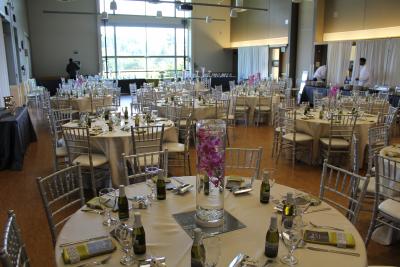 Mercer Room wedding setup