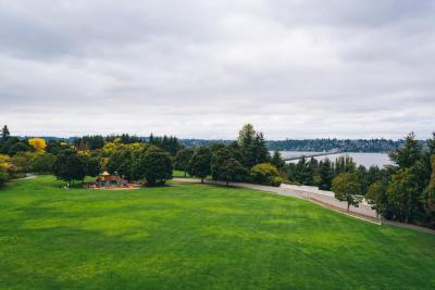 Aubrey Davis Park landscape.