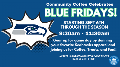 Blue Friday Community Coffee 
