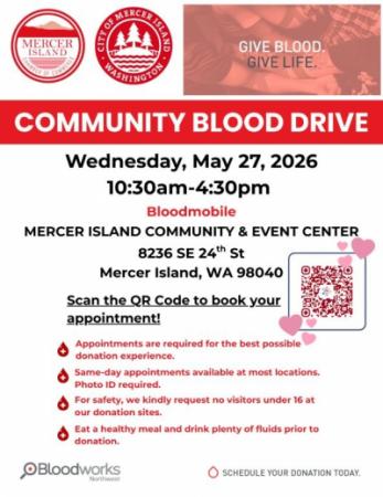 Community Blood Drive at the MICEC Community Blood Drive at the MICEC