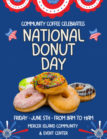 Community Coffee Celebrates National Donut Day at the MICEC!