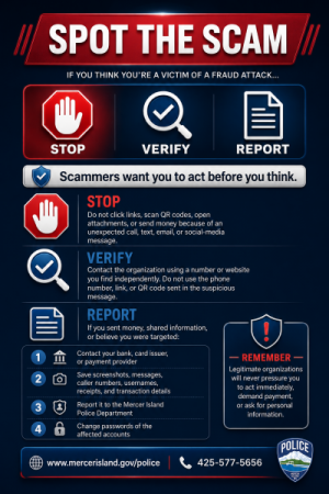 Stop the Scam - Fraud Prevention