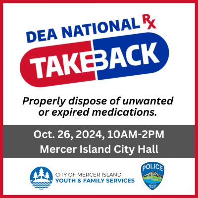 Med Take Back Day graphic